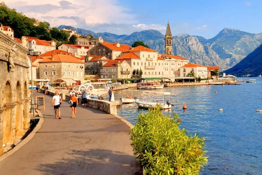 Perast aan de baai
